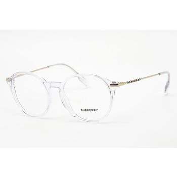 Burberry | Burberry Women's Eyeglasses - Full Rim Transparent Plastic Round Frame | 0BE2365 3024 3.5折×额外9折x额外9.5折, 独家减免邮费, 额外九折, 额外九五折