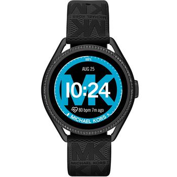 Michael Kors | Access Gen 5e MKGO Black Rubber Smartwatch 43mm商品图片,