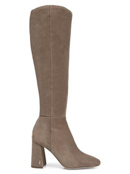 sam edelman靴, Sam Edelman | Clarem Knee-High Suede Boots商品图片 5.9折