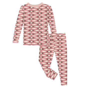 商品Long Sleeve Pajama Set (Toddler/Little Kids/Big Kids)图片