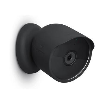 商品Wasserstein Protective Cover Compatible with Cam Outdoor or Indoor, Battery - Protective Silicone Cover for Your Camera (1 Pack/Black)图片