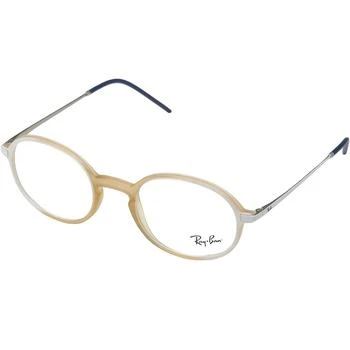 Ray-Ban | Ray Ban Men's Eyeglasses - Demo Lens Pink and White Frame | 0RX7153-5791-50-21-145 8.2折×额外9折x额外9折, 额外九折