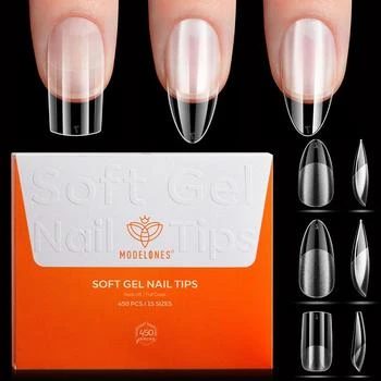 MODELONES | Almond&Square Soft Nail Tips,商家MODELONES,价格¥68