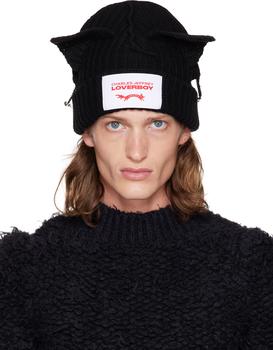 推荐Black Chunky Ears Beanie商品