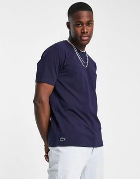 Lacoste | Lacoste loungewear t-shirt in navy商品图片,7.4折×额外9.5折, 额外九五折