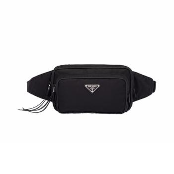 Prada | PRADA 女士黑色尼龙腰包 1BL010-R064-F0002商品图片,满$100享9.5折, 满折