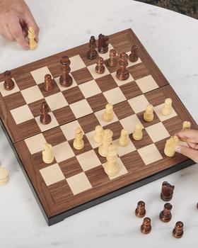 GUND | Kid's Cardinal Deluxe Chess & Checkers Set商品图片,