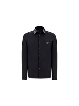 Prada | Prada Men's Black Other Materials Shirt商品图片,