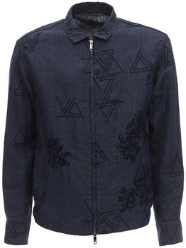 Giorgio Armani | Embroidered Linen Jacket商品图片,5.4折