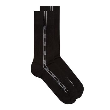 推荐BOSS Bodywear Ribbon Socks - Black商品