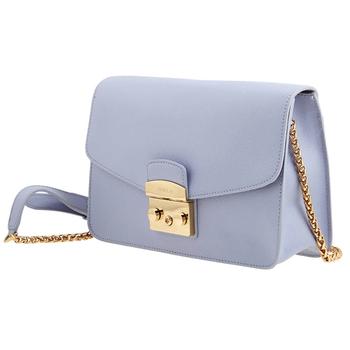 furla metropolis直邮, Furla | Metropolis Violetta F Leather Shoulder Bag商品图片 5.4折
