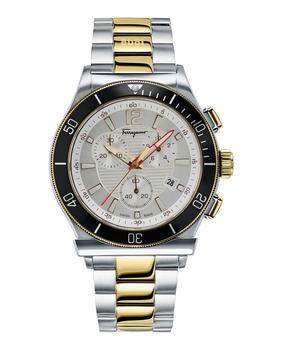 男士休闲菲拉格慕手表, Salvatore Ferragamo | Ferragamo 1898 Sport Chronograph Watch商品图片 4.7折, 独家减免邮费