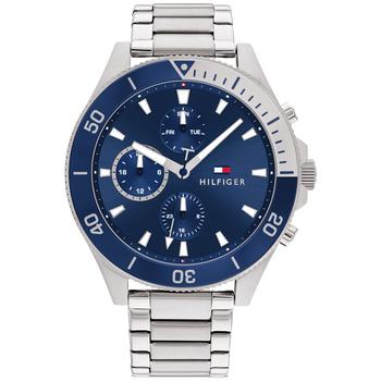 tommy hilfiger手表, Tommy Hilfiger | Men's Stainless Steel Bracelet Watch 46mm商品图片 8折×额外8.5折, 额外八五折