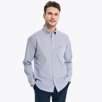 product Nautica Mens Wrinkle-Resistant Wear To Work Shirt image