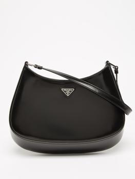 Prada | Cleo leather shoulder bag商品图片,