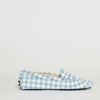 推荐Vichy White Chamois moccasin in Blue Budgues商品