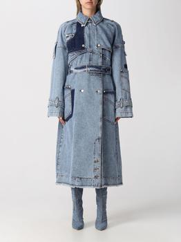 商品Moschino Jeans | Moschino Jeans trench coat for woman,商家GIGLIO.COM,价格¥4751图片