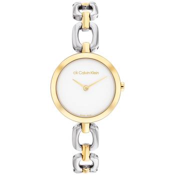 手表女ck精选, Calvin Klein | Women's Jewelry Link Stainless Steel Bracelet Watch 26mm商品图片 