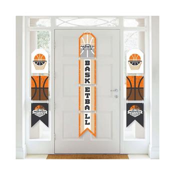 商品Big Dot of Happiness | Basketball - Let The Madness Begin - Vertical Paper Banners - Indoor Door Decor,商家Macy's,价格¥144图片