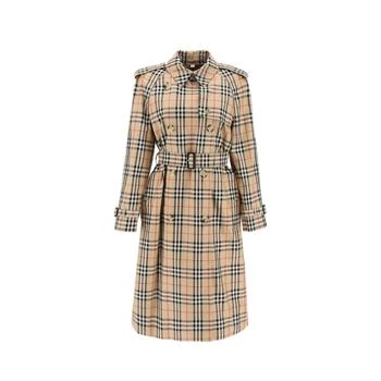 Burberry | Checked Trench,商家Italist,价格¥15256