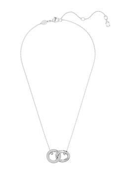 商品Dextera Rhodium-Plated & Swarovski Crystal Pendant Necklace图片