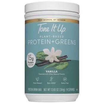 商品Tone It Up | Plant-Based Protein + Greens, Vanilla,商家Walgreens,价格¥181图片