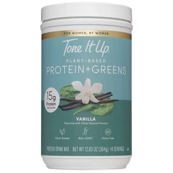 Tone It Up | Plant-Based Protein + Greens, Vanilla,商家Walgreens,价格¥193