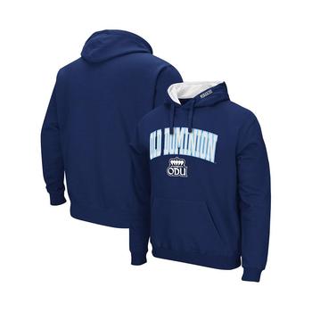 Colosseum | Men's Navy Old Dominion Monarchs Arch and Logo Pullover Hoodie商品图片,7.4折