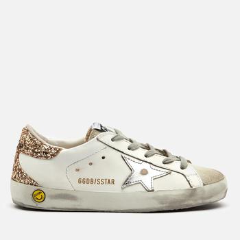 Golden Goose | Golden Goose Kids' Super Star Leather Trainers商品图片,