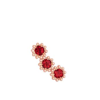 Dior | 【预售3-7天】DIOR/迪奥  MIMIROSE 18K金玫瑰金色和红宝石耳环 JMRO95005_0000商品图片,8折, 包邮包税