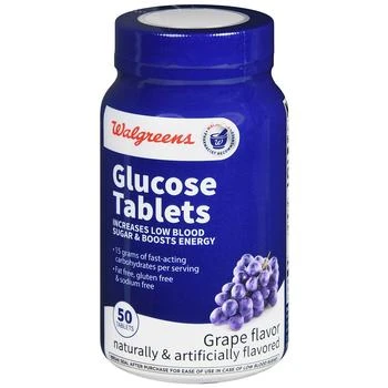 Walgreens | Glucose Tablets Grape,商家Walgreens,价格¥59