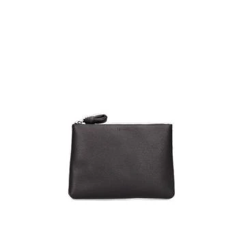 Lemaire | Lemaire Logo Embossed Zipped Make-Up Bag,商家Cettire,价格¥1165