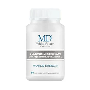 MD | MD® White Factor Skin Whitening Glutathione Detox Wellness Capsules,商家MD®,价格¥439