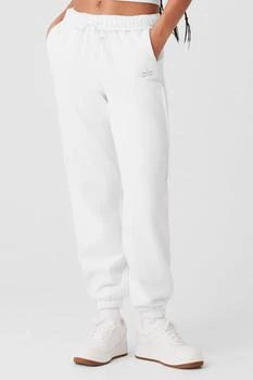 Alo | Accolade Sweatpant - White,商家Alo yoga,价格¥943