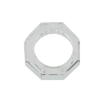 商品Glass Crystal Octagonal Facet Napkin Ring, Set of 4,商家Macy's,价格¥335图片