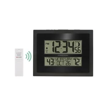 La Crosse Technology | 513-75624-Int Digital Atomic Clock with Outdoor Temperature with Moon Phase,商家Macy's,价格¥298