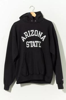 CHAMPION | Vintage Y2K Oversized Arizona State Champion Spell Out Black Hoodie Sweatshirt商品图片,1件9.5折, 一件九五折