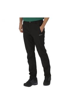 Regatta | Regatta Great Outdoors Mens Adventure Tech Geo II Regular Leg Softshell Trousers (Black)商品图片,5折