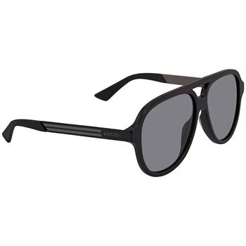 Gucci | Grey Aviator Mens Sunglasses GG0688S 001 59商品图片,4.8折