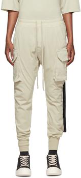 rick owens男裤, Rick Owens | Beige Mastodon Cargo Pants商品图片 额外8.5折, 额外八五折