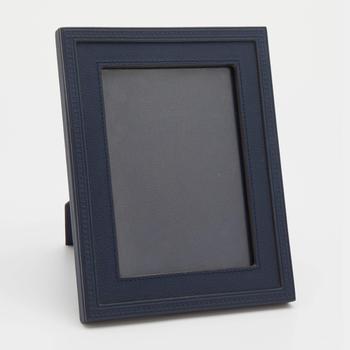 lv经典款, [二手商品] Louis Vuitton | Louis Vuitton Blue Taurillon Leather Henry PM Photo Frame商品图片 9.1折, 满1件减$100, 满减