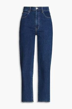 推荐London cropped high-rise straight-leg jeans商品