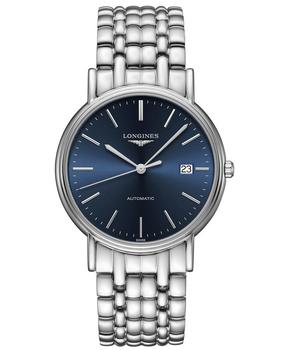 Longines | Longines Presence Automatic Blue Dial Stainless Steel Men's Watch L4.921.4.92.6商品图片,7.4折
