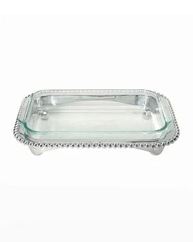 Mariposa | Pearled Oblong Casserole Caddy,商家Neiman Marcus,价格¥1362