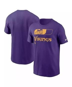 NIKE | Men's Purple Minnesota Vikings Air Essential T-Shirt,商家Macy's,价格¥262