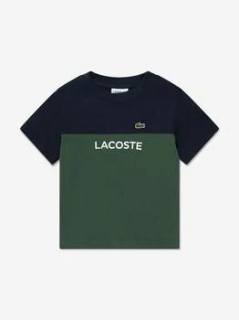 Lacoste | Kids Colourblock T-Shirt in Navy 额外8折, 额外八折