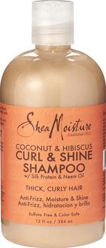 SheaMoisture | Coconut & Hibiscus Curl & Shine Shampoo商品图片,6.8折起×额外8折, 额外八折