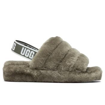 推荐UGG Women's Fluff Yeah Slide - Burnt Olive商品