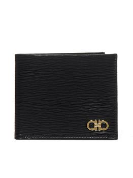 Salvatore Ferragamo | Salvatore Ferragamo Logo Plaque Bi-Fold Wallet商品图片,8.4折×额外9.5折, 额外九五折