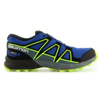 Salomon | Salomon 男童运动鞋 7021118NAUTICALBLUEBLACKACIDLIME 花色 9.2折